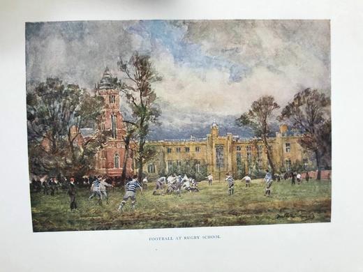 1914年 英格兰风物志 32幅彩色插图 漆布精装大32开 商品图9