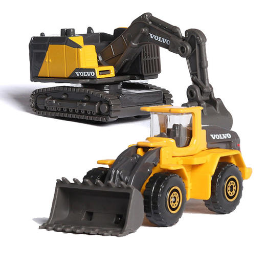 Majorette 美捷轮沃尔沃工程车模型儿童玩具小车儿童礼物3岁+（款式随机） 商品图0