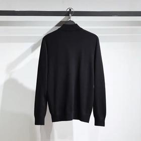 太平鸟男装冬金属装饰毛套衫时尚圆领毛衣B1EBB4515