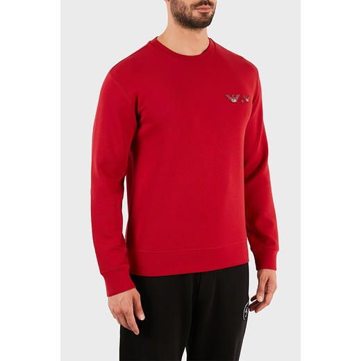 EMPORIO ARMANI 阿玛尼 男士卫衣 红色 6K1M75 1JHSZ 0357 商品图3