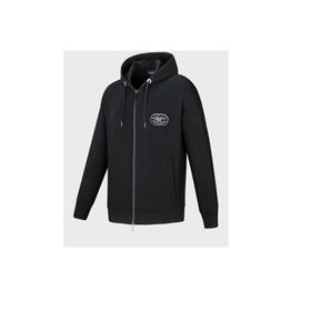 EMPORIO ARMANI 阿玛尼 拉链连帽 男士卫衣 黑色 6K1M66 1JHSZ 0999