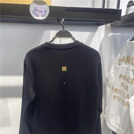 BIRD鸟家PEACE男装2021秋冬新款简约休闲刺绣潮圆领卫衣B1BFB4217 商品图1