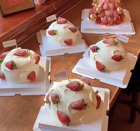 【小清新】日式草莓蛋糕