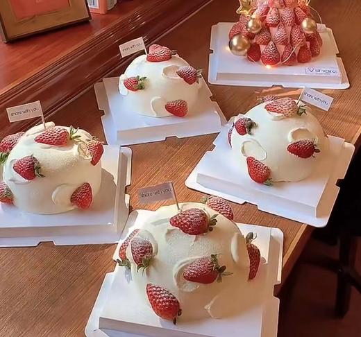 【小清新】日式草莓蛋糕 商品图0