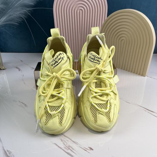 IUIU SECOND春夏彩色网面老爹鞋厚底休闲鞋 商品图5