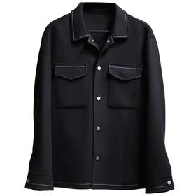 太平鸟男装2021冬装新款休闲百搭夹克外套B1CHB4212