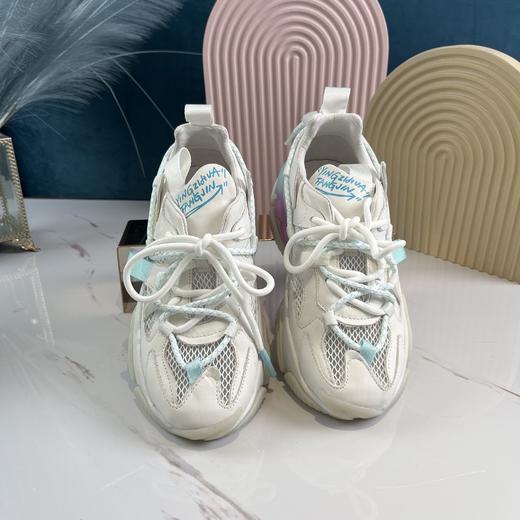 IUIU SECOND春夏彩色网面老爹鞋厚底休闲鞋 商品图1