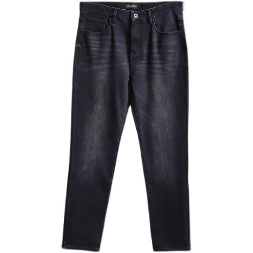 太平鸟2021冬时尚潮流紧身男士牛仔裤B2HAB4A37 商品图0