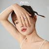 ZEGL设计师爱心戒指女小众设计时尚个性指环ins风装饰食指开口戒 商品缩略图2