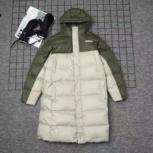 天空之城-PUMA 冬装运动中长款连帽羽绒服 男版 商品图1