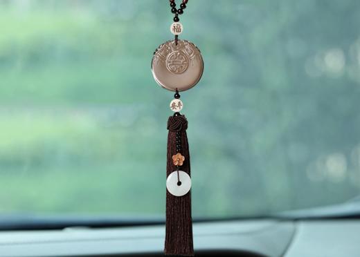 黑曜石双龙汽车挂件 商品图2