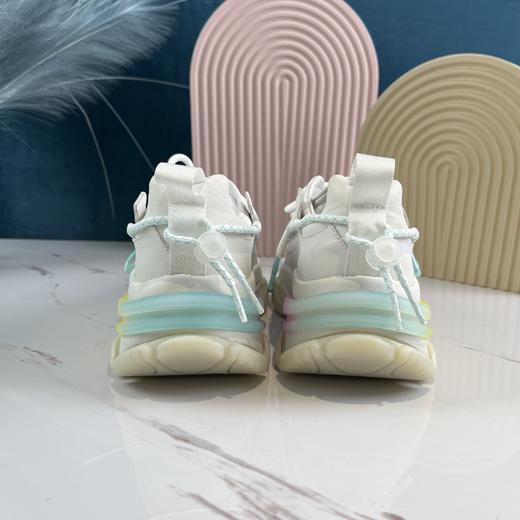 IUIU SECOND春夏彩色网面老爹鞋厚底休闲鞋 商品图3