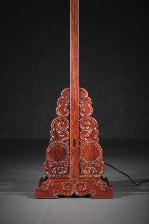 红桥红  家具严选  小叶紫檀（檀香紫檀）  【嘉木堂升降式 宫灯】 商品图9