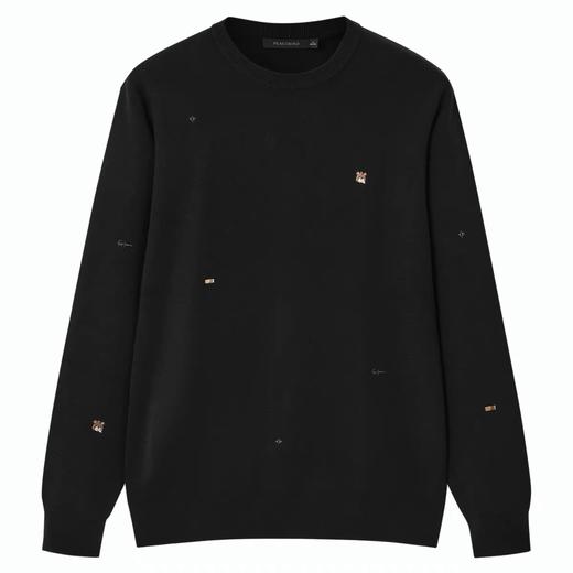 太平鸟男装 抗静电毛衣休闲毛套衫时尚潮流B1EBB4322 商品图0