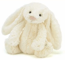 Jellycat 害羞邦尼兔奶油色