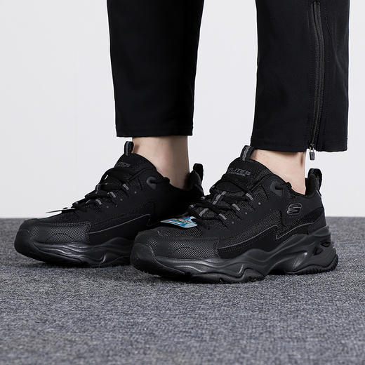 斯凯奇熊猫鞋男鞋2021新款运动鞋休闲鞋闪电鞋237225 商品图7