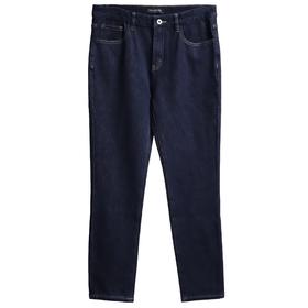 PEACEBIRD太平鸟男装2021冬季新款牛仔长裤B2HAB4A65