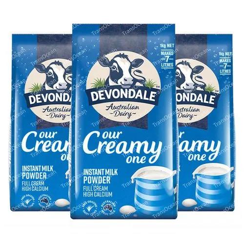 澳洲Devondale德运成人全脂高钙奶粉 1000g全家适用营养健康早餐 商品图0