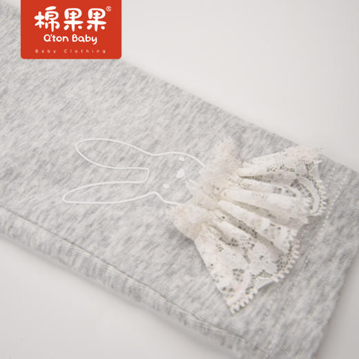 商场同款棉果果春季女童弹力针织打底裤裤子M122206222138 商品图1