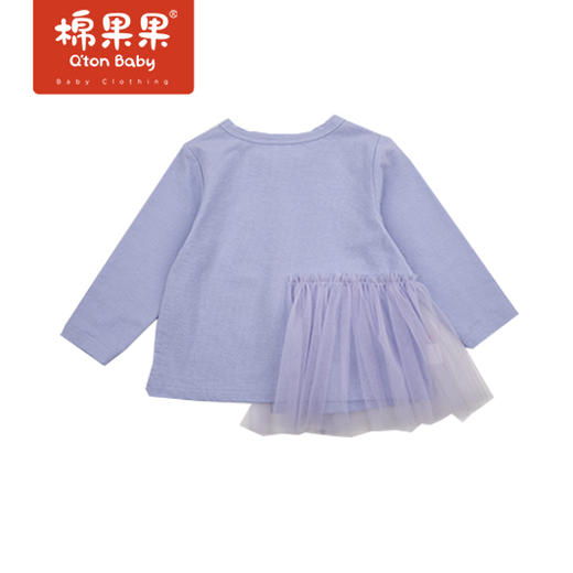 商场同款棉果果春季女童网纱套头T恤M122140222133 商品图1