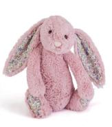 Jellycat 害羞邦尼兔郁金香粉色 花耳朵 商品图0