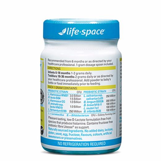 LIFE SPACE 益倍适婴儿童宝宝益生菌粉亢过敏调理肠胃腹泻 60G 澳大利亚 商品图1