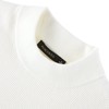 太平鸟男装 针织打底衫白色半高领毛套衫B1EBB4242 商品缩略图2