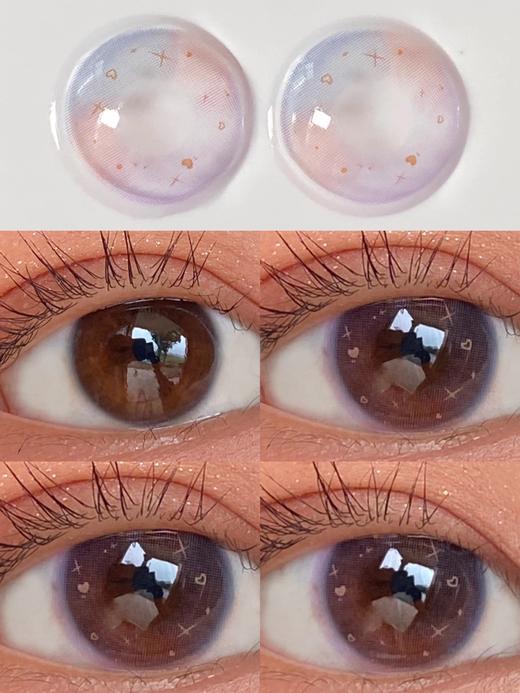 渐变色丨M21 Pink·Milcacon丨甜心星光瞳14.0mm（年抛/2片装） 商品图9