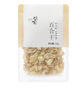 百合干100g