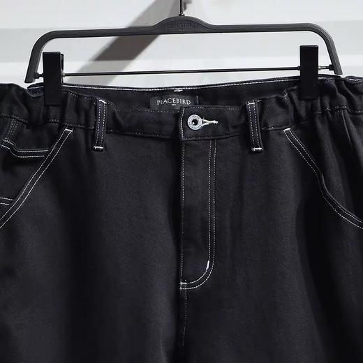 PEACEBIRD/太平鸟男装2021冬新款牛仔长裤B2HAB4E32 商品图2