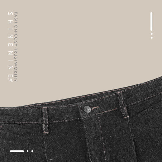 5N0258直筒牛仔裤 商品图1