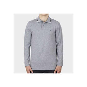 EMPORIO ARMANI 阿玛尼 男士长袖T恤 灰色 8N1FB5 1JPTZ 0630
