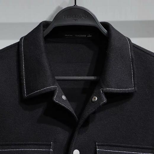 太平鸟男装2021冬装新款休闲百搭夹克外套B1CHB4212 商品图2