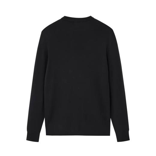 太平鸟男装冬金属装饰毛套衫时尚圆领毛衣B1EBB4515 商品图1