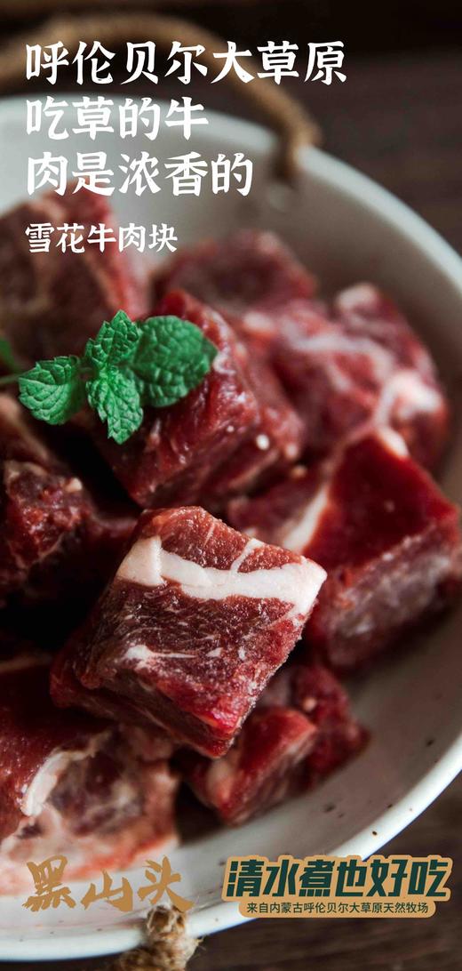 黑山头国产天花板草饲牛肉 商品图1