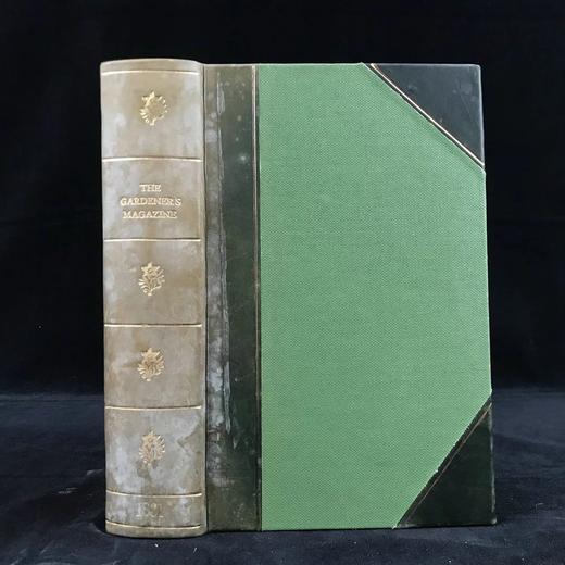 1831年 园丁杂志 近百幅版画插图 真皮精装大32开 商品图0