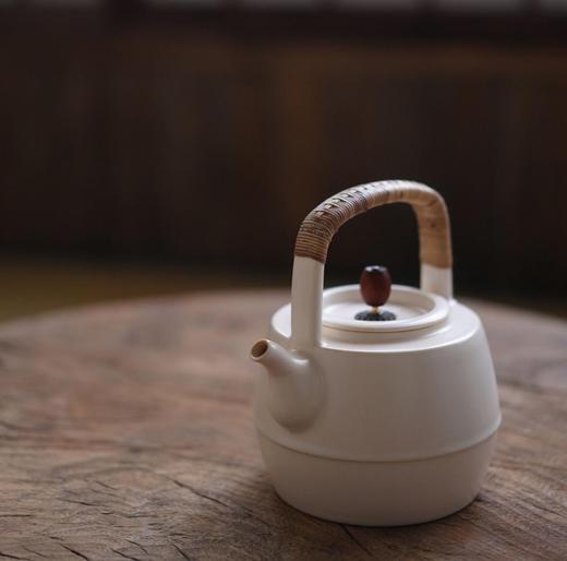 梵山堂陶壶烧水陶瓷功夫茶具电陶炉苏打釉煮茶老白茶专用煮茶器 商品图1