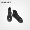 PINLI品立冬季新款男磨砂高帮厚底休闲真皮马丁靴B214121363 商品缩略图4
