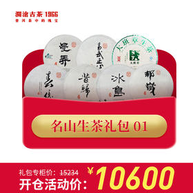 【开仓专享】澜沧古茶普洱茶生茶名山生茶礼包1