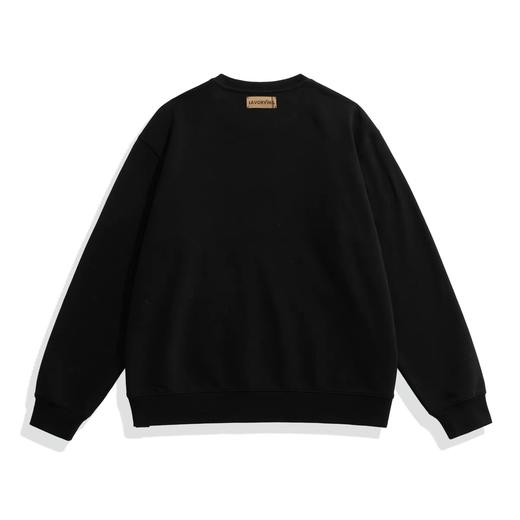 太平鸟男装 2021秋冬新款圆领套头卫衣男B1BFB4316 商品图0