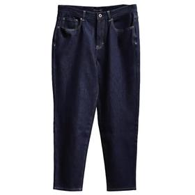 PEACEBIRD太平鸟男装2021冬季新款牛仔长裤B2HAB4E11