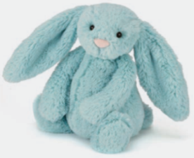 Jellycat 害羞邦尼兔水蓝色31cm