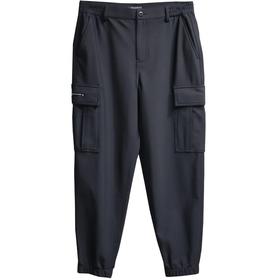 太平鸟2021新款男装冬季时尚百搭针织休闲裤B2GLB4389