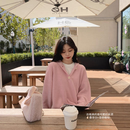 金蘑菇菇【暖羊羊大毛衣】给你安全感的100荃羊毛！冬日小可爱 商品图1