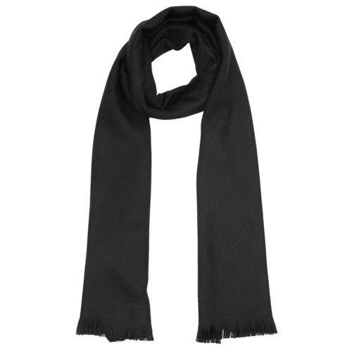 GUCCI/古驰 GUCCI围巾 羊毛双G图案提花中长款流苏边女士围巾 133483 3G200 商品图0