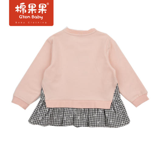 商场同款棉果果春季女童圆领套头卫衣M122180222130 商品图1