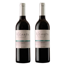 【双支特惠装】奥肯特西拉红葡萄酒 Alcanta Syrah 750ml*2