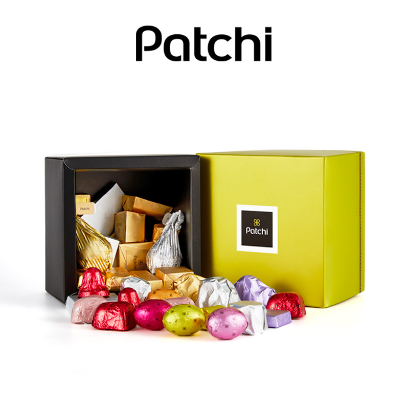 Patchi芭驰迪拜巧克力缤纷礼盒进口喜糖伴手礼夹心零食礼物500g-CPC050-BE（福建、厦门、集美随机发货，无手提袋）