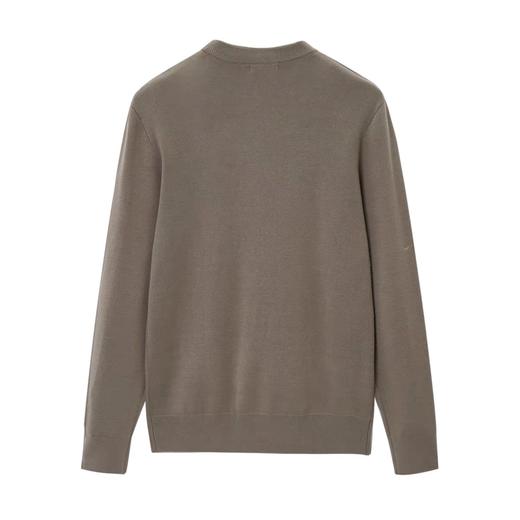 太平鸟男装冬圆领刺绣毛套衫羊毛针织衫潮B1EBB4516 商品图1