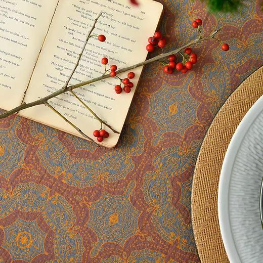 神秘波西系列冬季复古餐桌布 商品图3